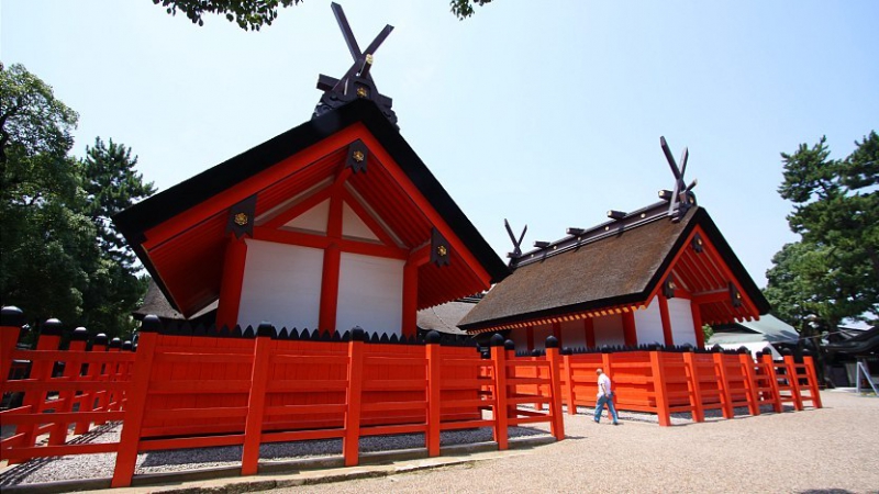 Sumiyoshi Shrine - معبد سومیوشی